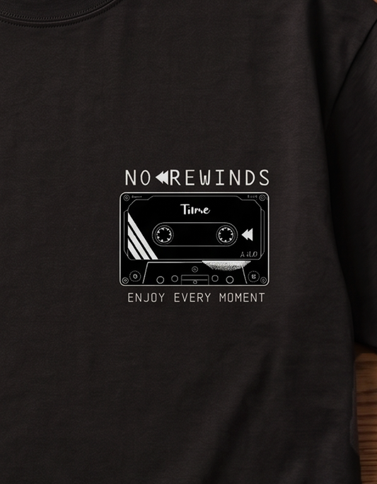 No Rewinds Oversized Tee